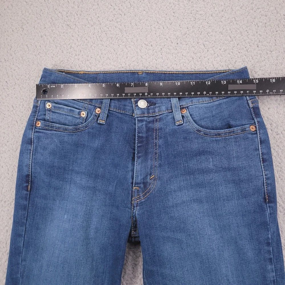 LEVIS 511 Jeans Mens Size 30x32 Slim Leg Medium Wash Blue Stretch Denim